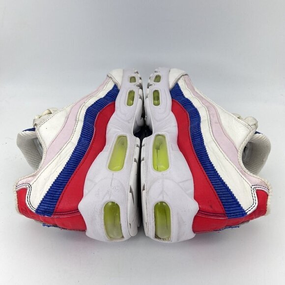 Nike Air Max 95 Se Panache White Red Blue Pink Women Shoes AQ4138-101 Size 8 - Picture 5 of 12